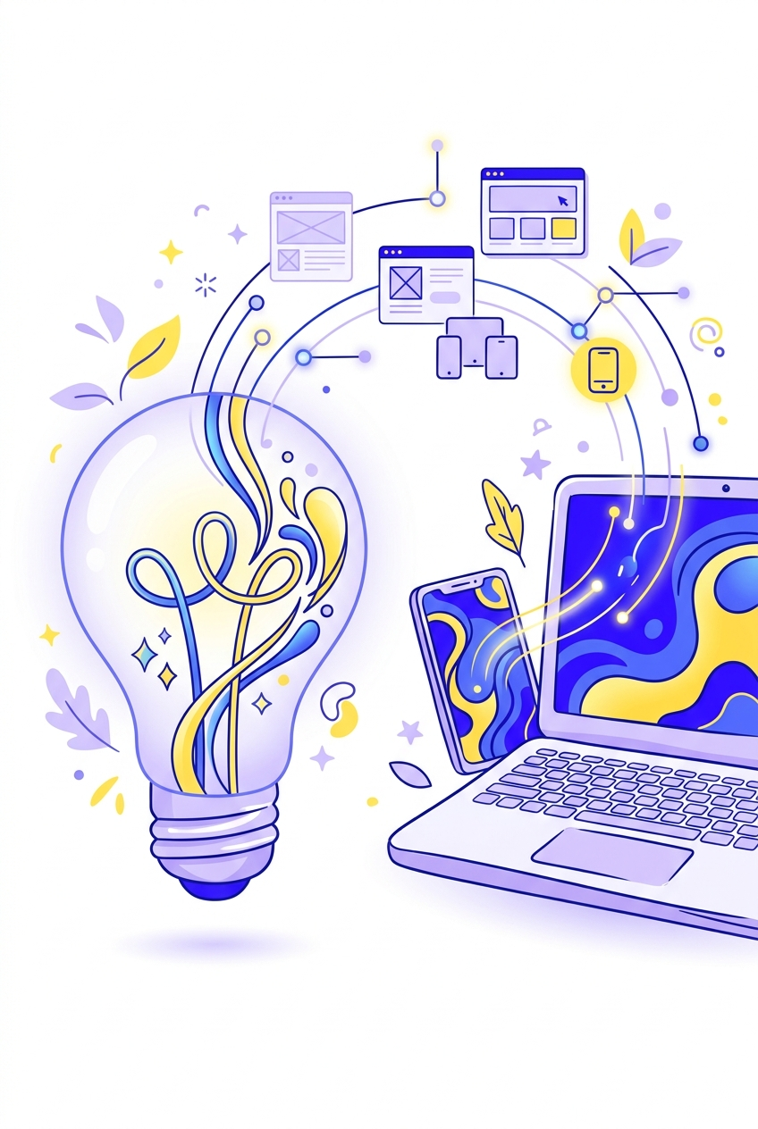 Illustration Création et refonte de sites internet